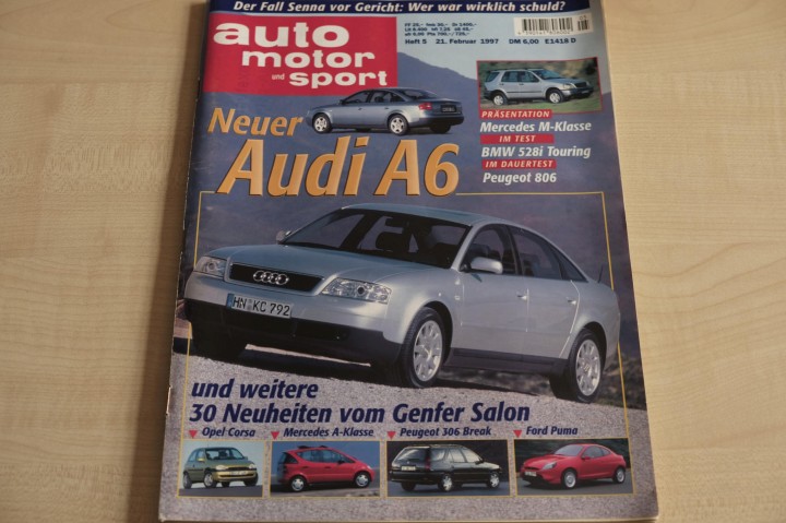 Deckblatt Auto Motor und Sport (05/1997)